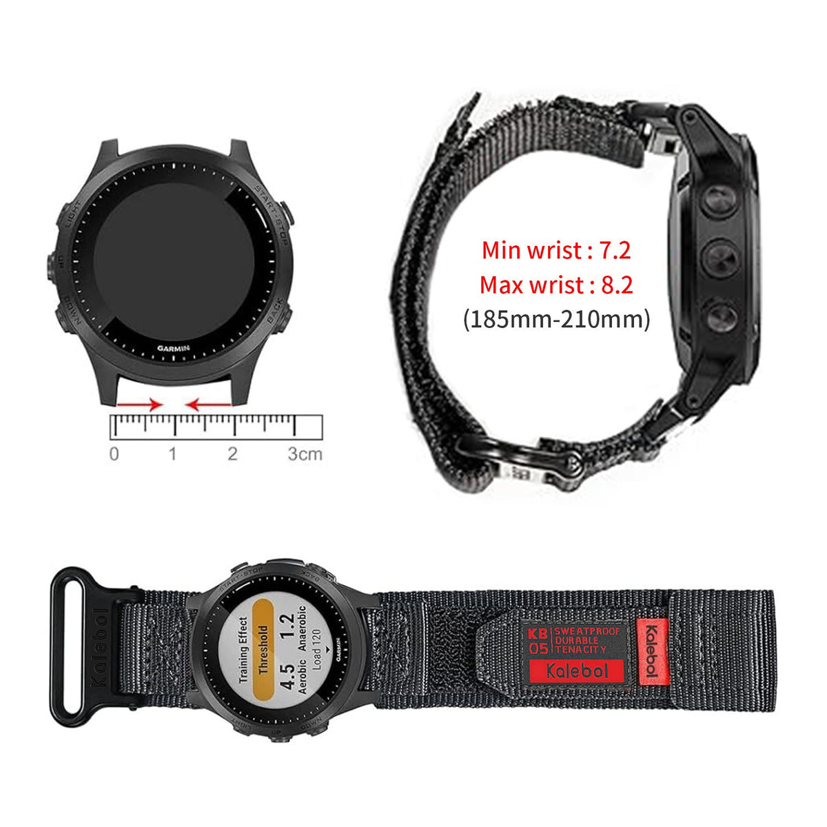 Suitable For Jiaming Nylon Canvas Wrist Strap