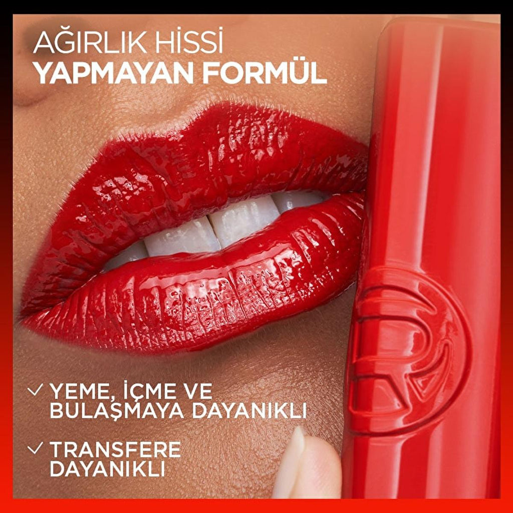 L'Oreal Paris Infaillible Laque Resistance: Long-Lasting, High-Shine, Moisturizing Liquid Lipstick for All-Day Glamour