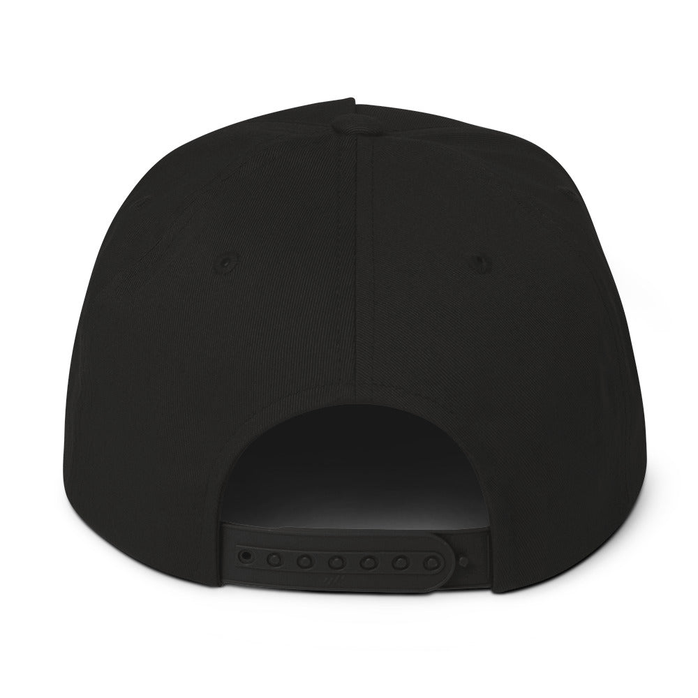 SUPERNAKED 3D Blackout Flat Bill Cap