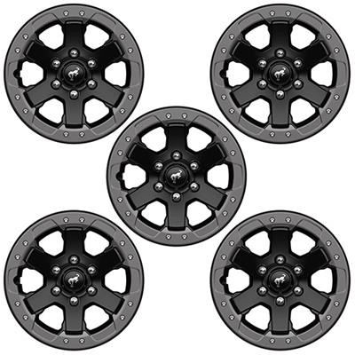 Ford Performance Parts 2021-24 Bronco Badlands Beadlock Wheel Kits - M1007KDC178B
