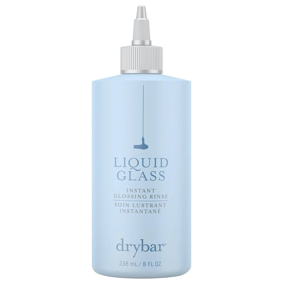 Drybar Liquid Glass: Instant Hair Gloss Rinse - Achieve Smooth, Silky, High-Shine Hair in 10 Seconds. Vegan & Cruelty-Free