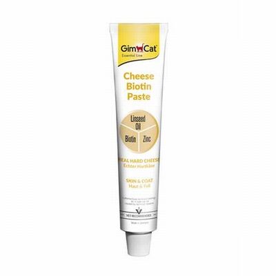 GimCat Cheese Paste with Biotin for Skin and Coat 50g