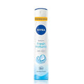 Nivea Fresh Natural Deodorant Spray for Women - 48 Hour Protection, Dermatologically Tested, Alcohol-Free