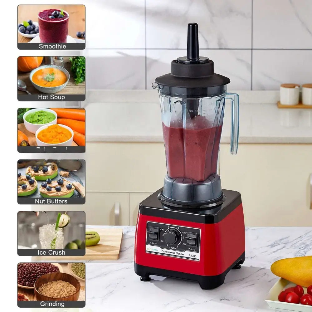 High Power Commercial Blender with Royale Essence Lux