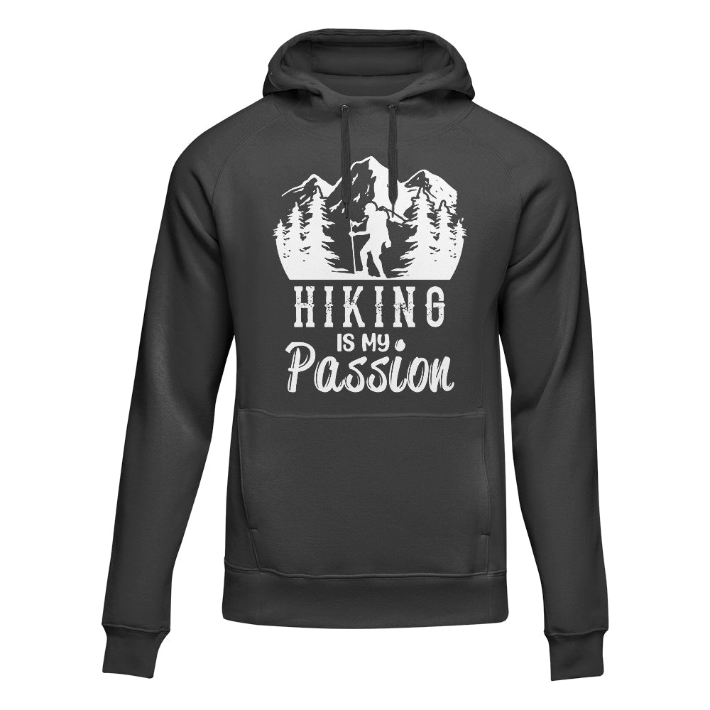 Hiking Is My Passion Adult Fleece Hoodie