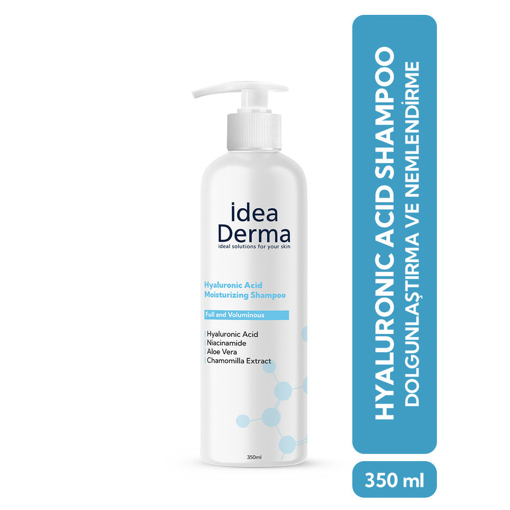Idea Derma Hyaluronic Acid Moisturizing Shampoo for Volume 350 ml