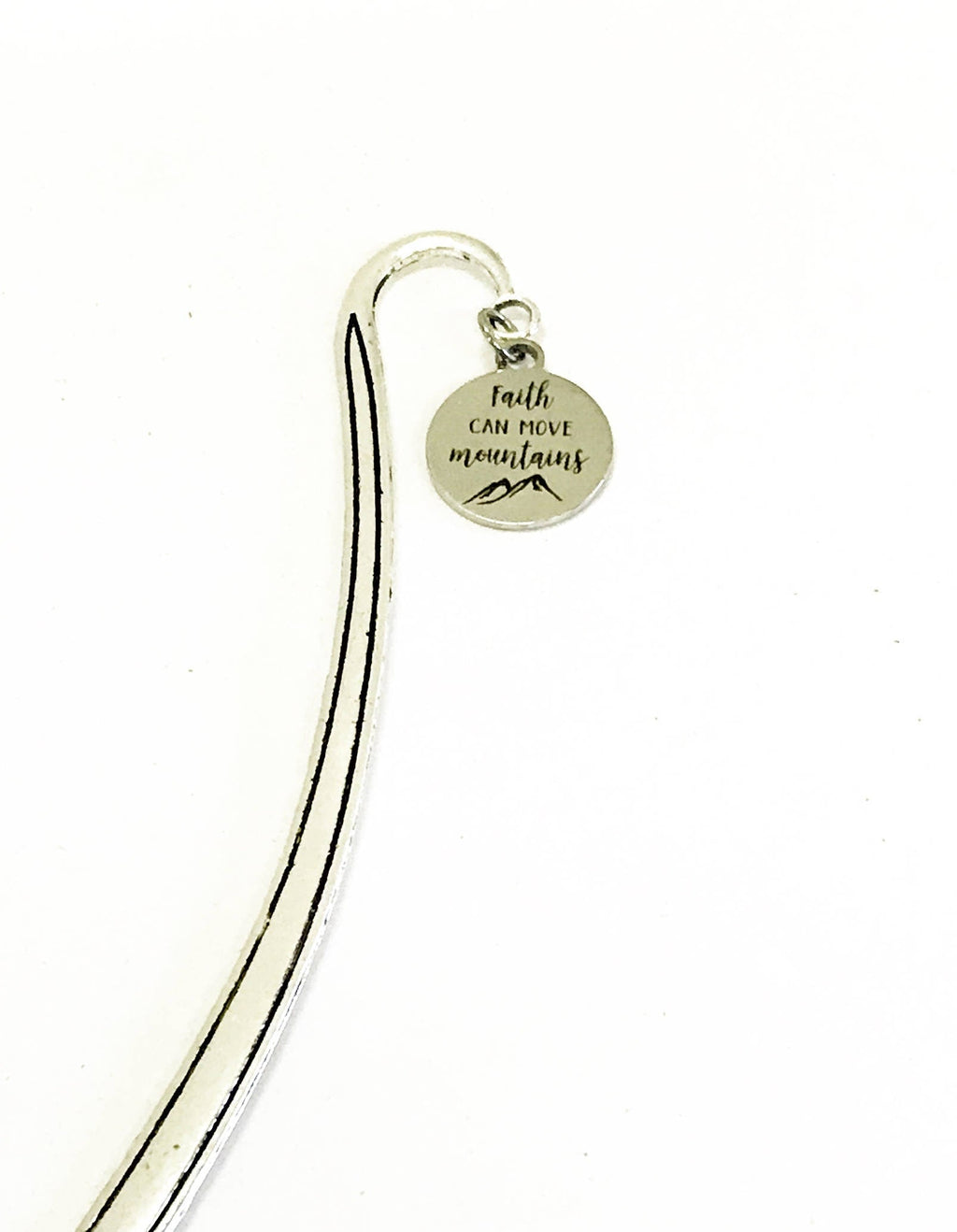 Spiritual Gifts, Faith Can Move Mountains Bookmark, Reader Gifts, Christian Planner Accessories, Scripture Planner Bookmark, Christian Gifts