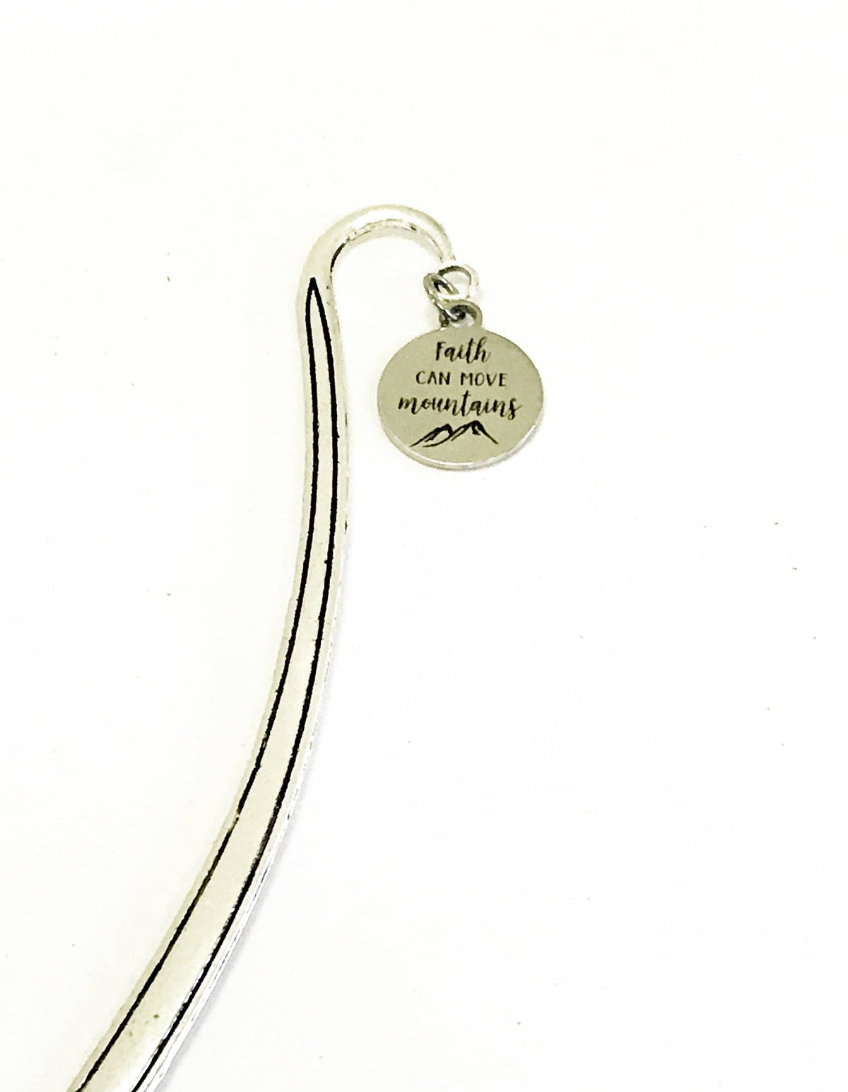 Spiritual Gifts, Faith Can Move Mountains Bookmark, Reader Gifts, Christian Planner Accessories, Scripture Planner Bookmark, Christian Gifts