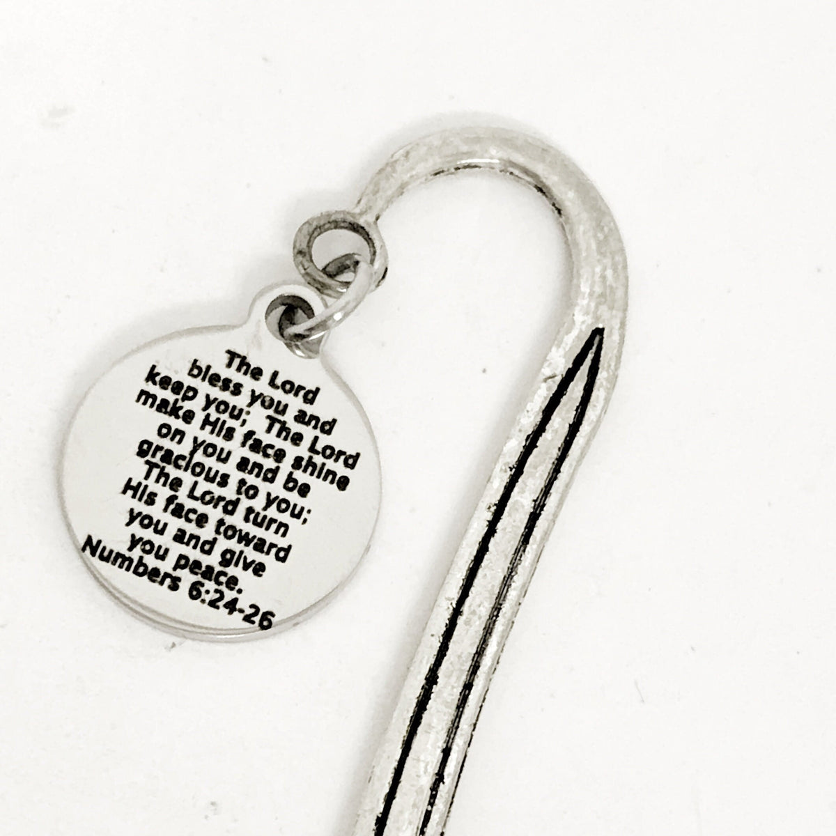 Bible Bookmark, The Lord Bless You And Keep You Bookmark, Numbers 6 24 to 26 Bookmark, Scripture Charm Bookmark, Bible Verse Gift