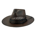 Bullhide Inspired- Straw Fedora Hat