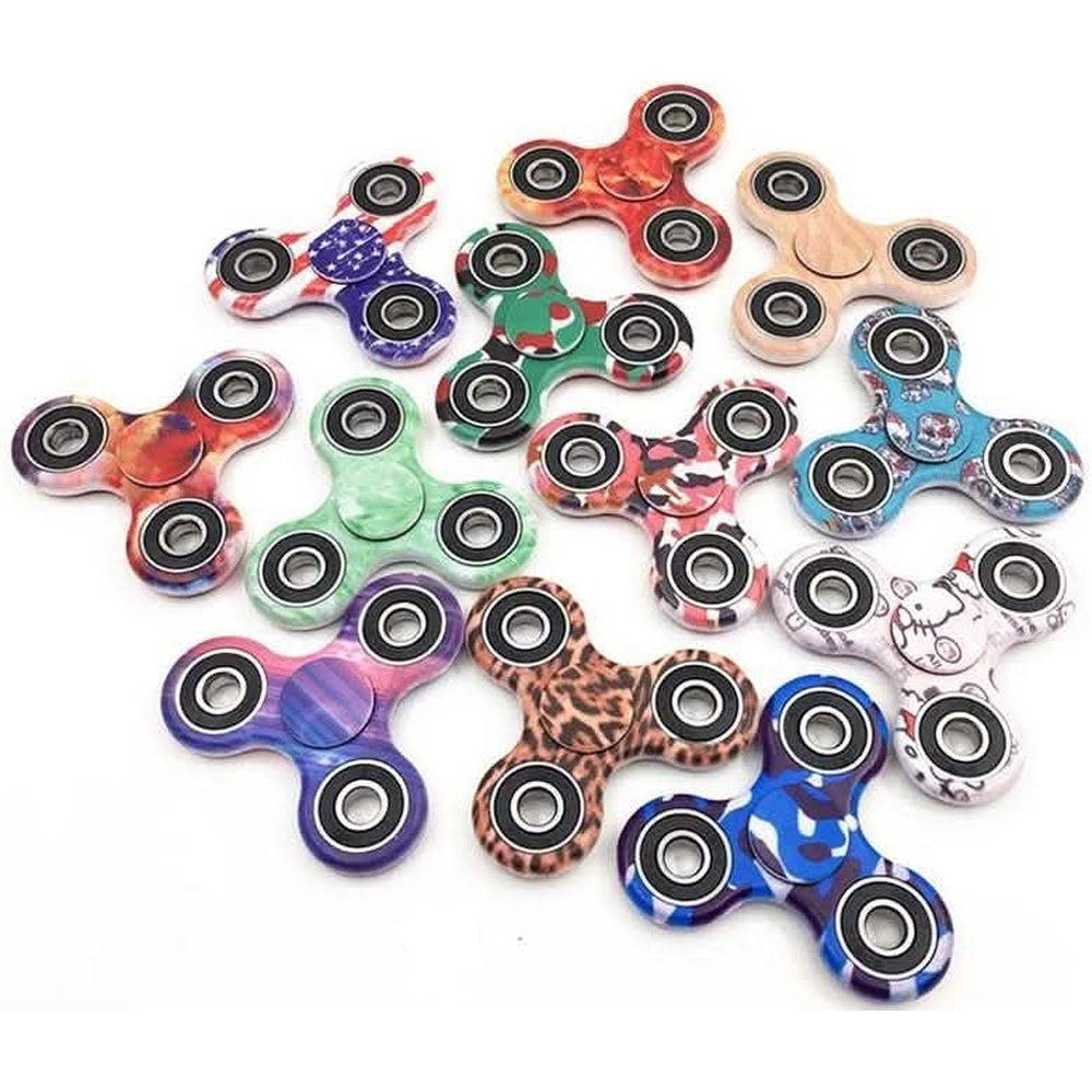 Fidget Spinner Stress and Anxiety Reliever Toy - Assorted