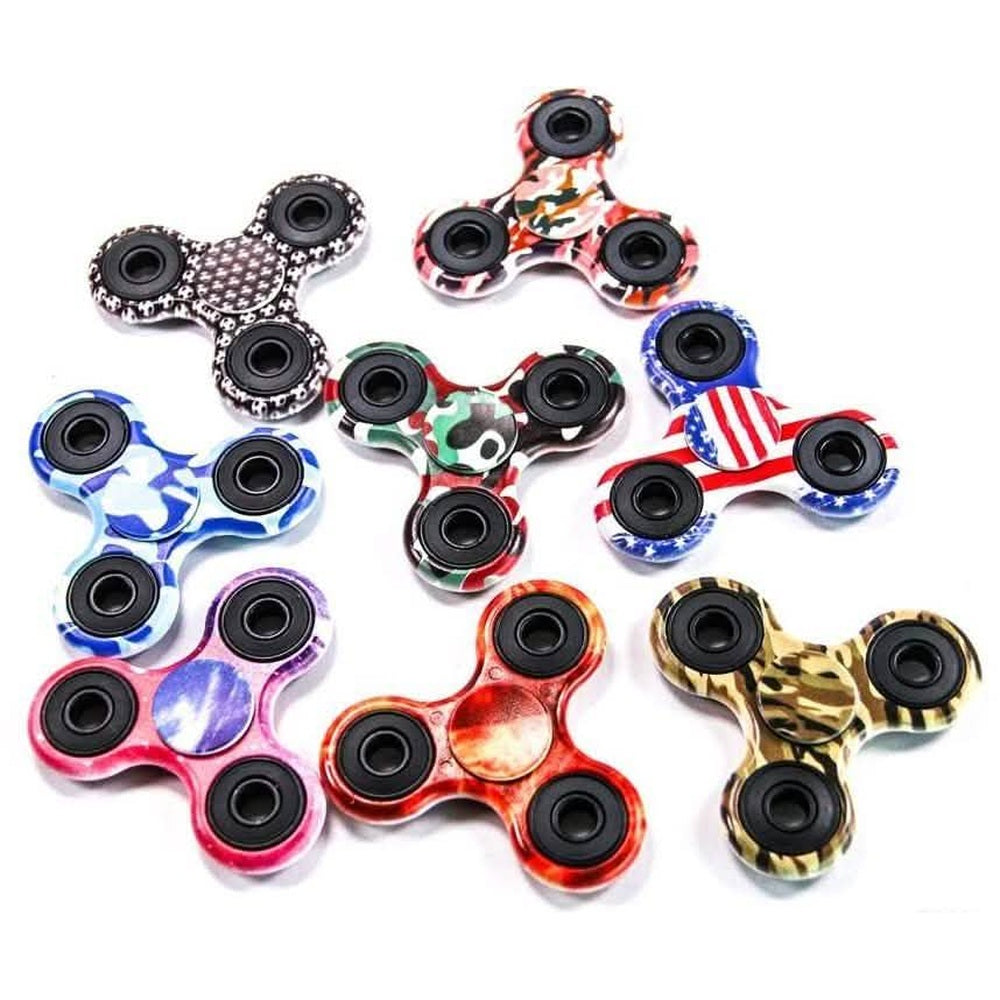 Fidget Spinner Stress and Anxiety Reliever Toy - Assorted