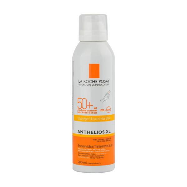 La Roche-Posay Anthelios Sunscreen Spray - Sensitive Skin Face & Body Mist, Broad Spectrum Protection, Sun Allergy Defense, Dermatologist Tested - 200ml