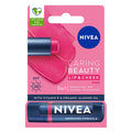 Nivea Tinted Lip Care Balm with SPF30 - Moisturizing, Natural Ingredients, 3-in-1 Formula for Lips & Cheeks
