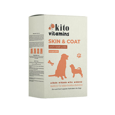 Kito Skin & Coat Dog Multivitamin for Shiny Fur 50 ml
