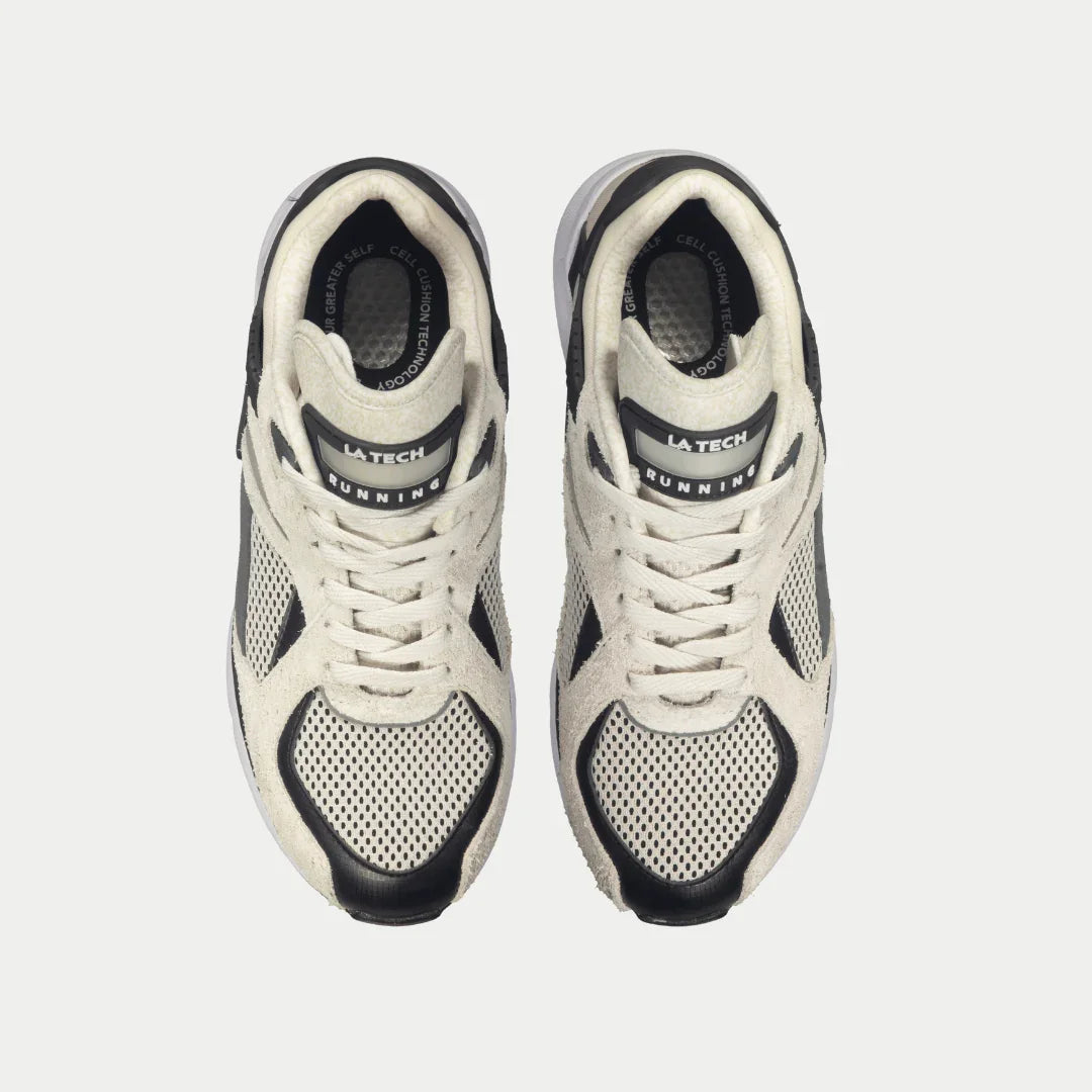 LA Gear Women's Catapult Light-up Lowtop | White x Black