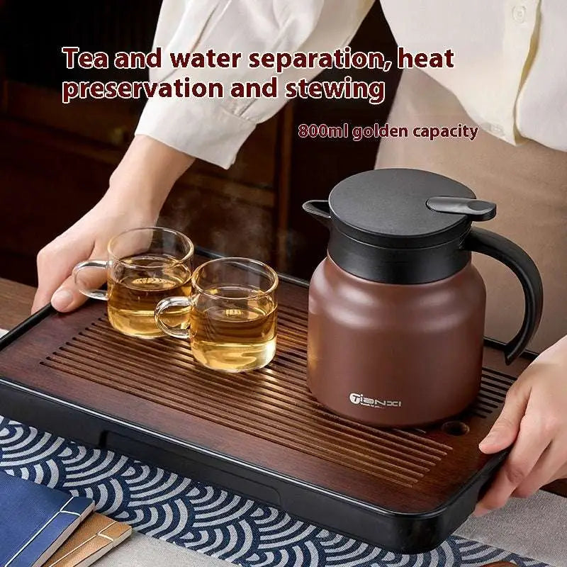 Large Capacity Tea Water Separation Carafe