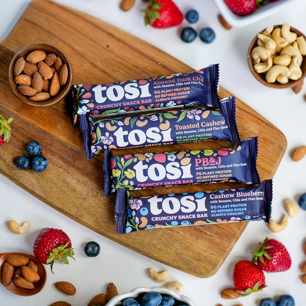 Tosi  Almond Blueberry Snack Bar