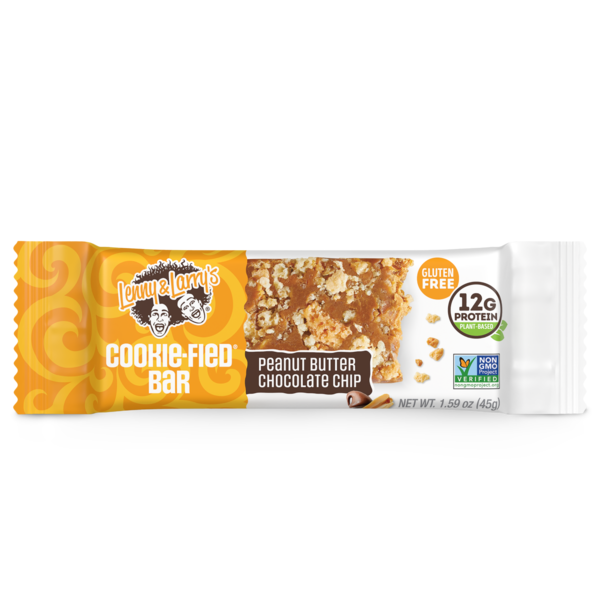 Lenny & Larry's Cookie-fied Bar Protein Bar, Peanut Butter Chocolate Chip