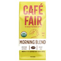 Café Fair Organic Morning Blend, Whole Bean Coffee...
️