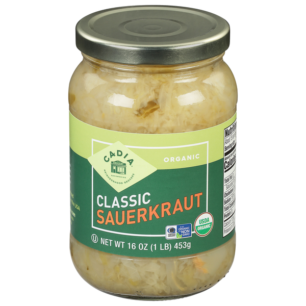 CADIA Sauerkraut, Organic, Classic
