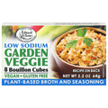 Edward & Sons Low Sodium Garden Veggie Bouillon Cubes