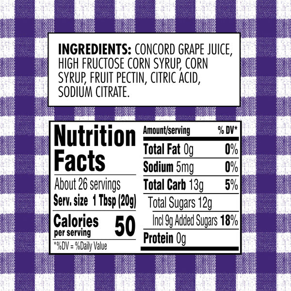 Smucker's Concord Grape Jelly, 18 Ounces