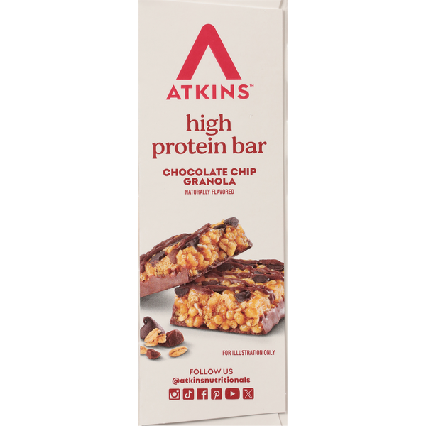 Atkins Chocolate Chip Granola High Protein Bar