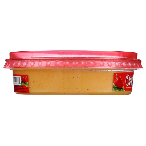 Oasis Mediterranean Cuisine Zero Fat Roasted Red Pepper Hommus