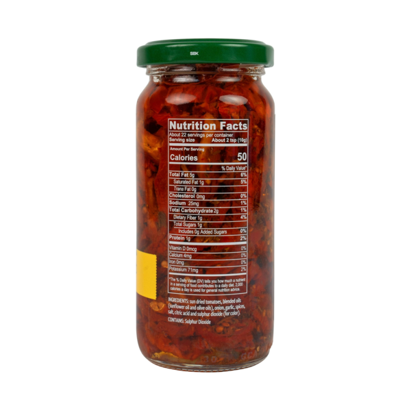 California Sun Dry Sundried Tomatoes in Oil,  Julienne Cut
