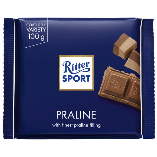 Ritter Sport Milk Chocolate with Praline Filling