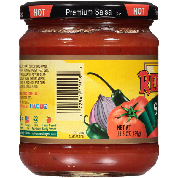 Red Gold Salsa Hot
