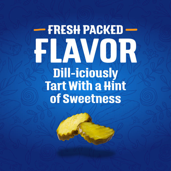 Vlasic Zesty Bread & Butter Pickle Chips, Keto Friendly