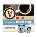 Victor Allen's Coffee Decaf Donut Shop Blend, Medium Roast, Single Serve Coffee Pods