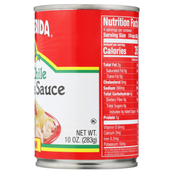 La Preferida Green Chile Enchilada Sauce, Medium