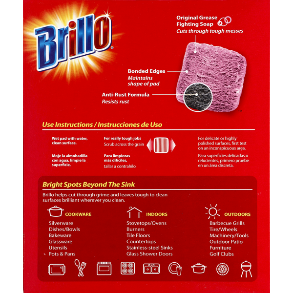Brillo Soap Pads, Steel Wool