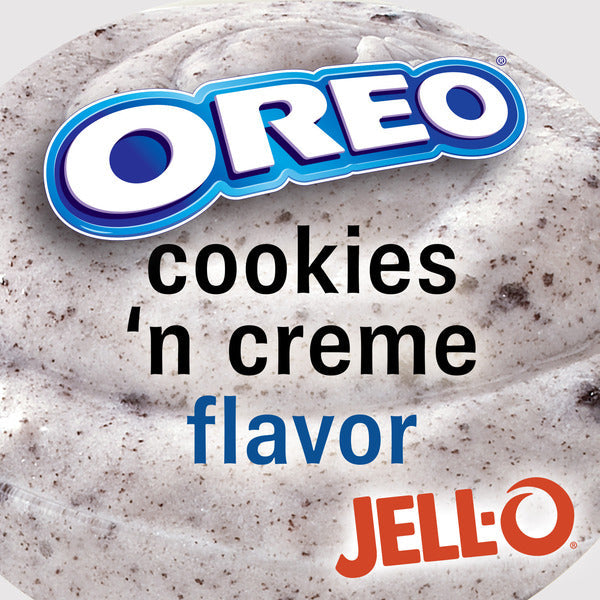 Jell-O Oreo Cookies 'n Creme Instant Pudding & Pie Filling Mix