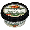 Taste of the South Bacon Wrapped Jalapeno Popper Dip