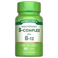 Nature's Truth Vitamin B-Complex plus B-12 Tablets️