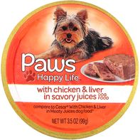 Paws Happy Life Chicken & Liver In Savory Juices D...
️