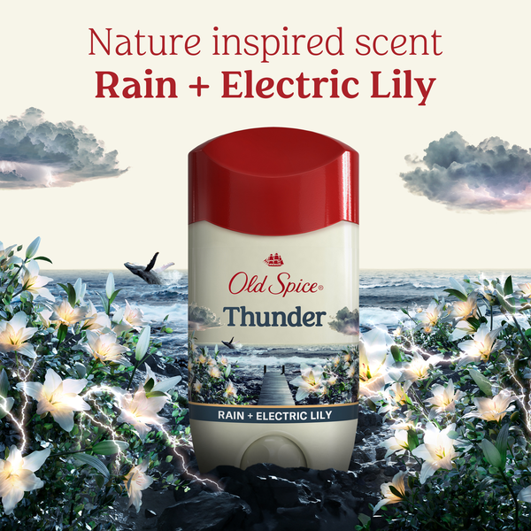 Old Spice Antiperspirant Deodorant for Men in Thunder Scent