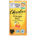Chocolove Orange Peel, in Dark Chocolate, 55% Cocoa