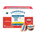 Cameron's Coffee, Light Roast, Cinnamon Sugar Cookie, EcoPod
