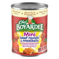 Chef Boyardee Mini Beef Ravioli and Meatballs in T...
️