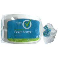 Simply Done 9" x 12" 5-Compartment Foam Trays️