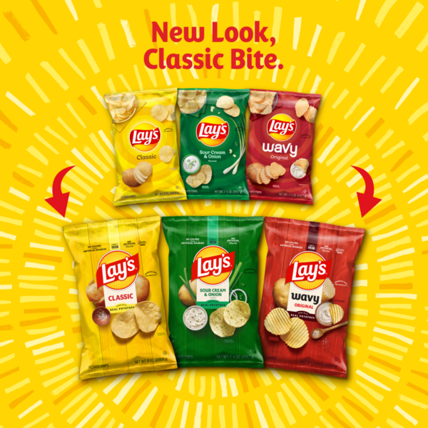 Lay's Potato Chips, Salt & Vinegar Flavored