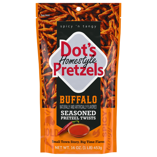 Dot's Homestyle Pretzels Seasoned Buffalo Pretzel Twists