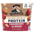 Quaker Instant Oatmeal, Cranberry Almond, Protein️