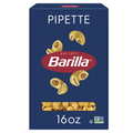 Barilla Pipette - Non-GMO Pasta Made with Durum Wheat Semolina & Kosher Certified