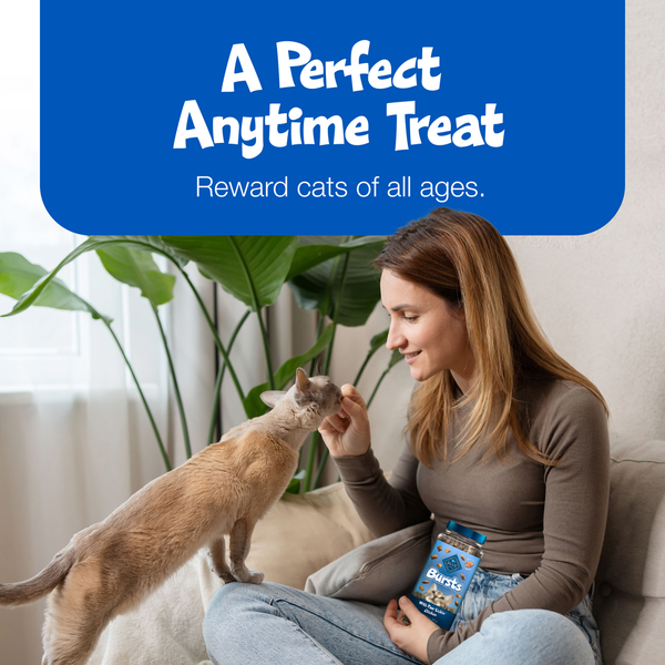 Blue Buffalo Bursts Crunchy Cat Treats, Chicken
